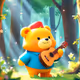 Bear Playing Guitar