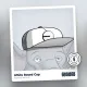 Elephants Hat: White Based Cap