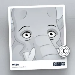 Elephants Eyes: Wide
