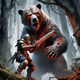 Based Bear Fight
