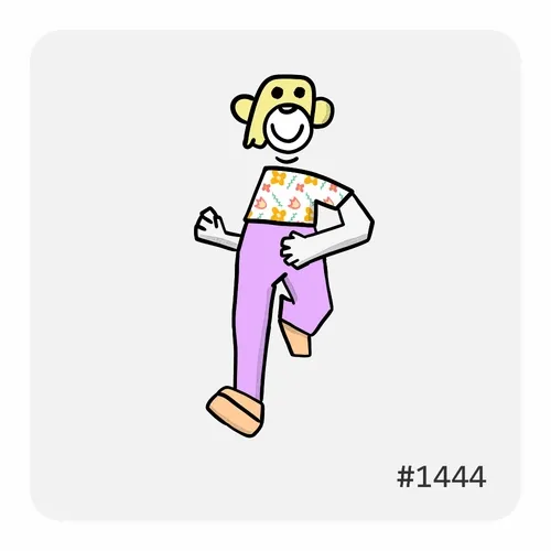 Based Running Ape #1081