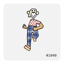 Based Running Ape #703