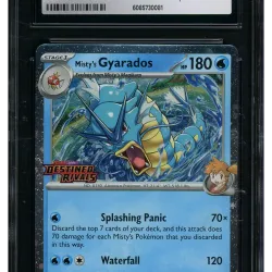 2025 Destined Rivals Misty's Gyarados #49 CGC 10