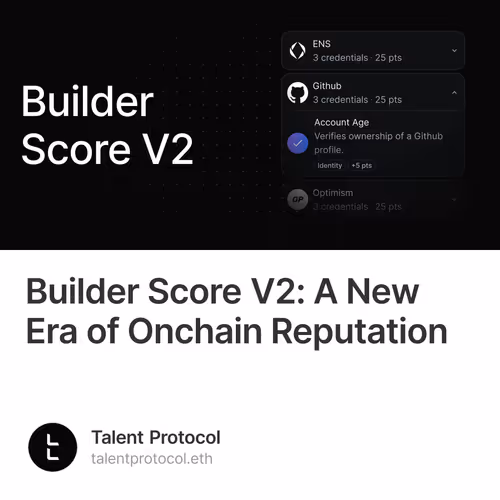 Builder Score V2 A New Era Of Onchain Reputation