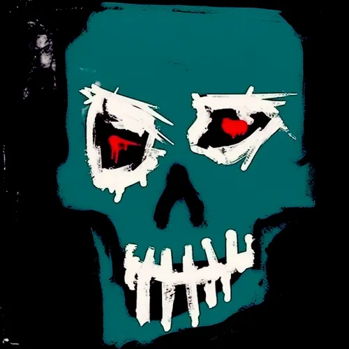 Skull Glitch face