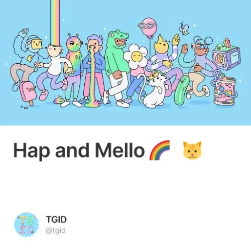 Hap and Mello 🌈&🐱 #3
