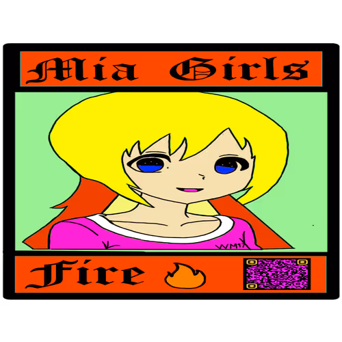 base mia girls digital trading cards #8192