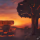 Evening skies