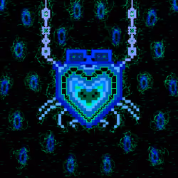 Spider medallion of timeless energy