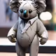 Stehender koala