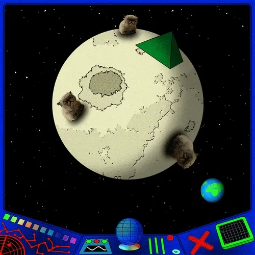 Miggles on the moon🚀