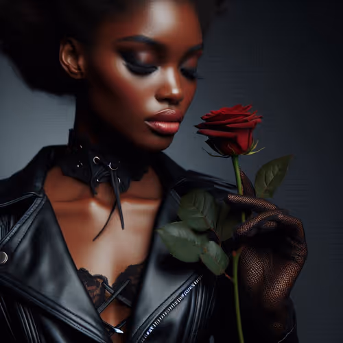 Leather girl