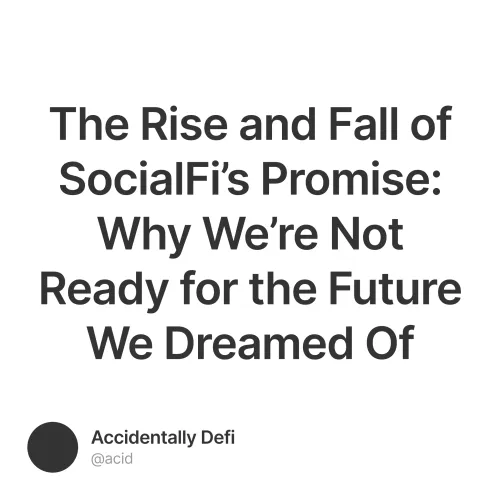 The Rise And Fall Of Socialfis Promise Why Were No