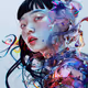 Glass Flower Drop