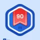90 days streak badge #656