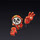 Sad Boy Stamp N Collect  3D Heroes