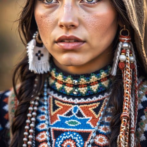 Lakota Sioux Young Woman I