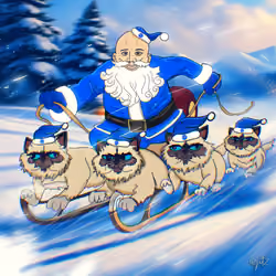 Blue Blue Christmas w Brian & Miggles #6