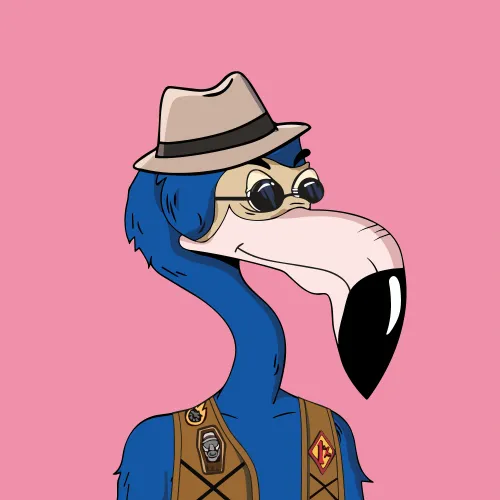 Based Flamingo #1082