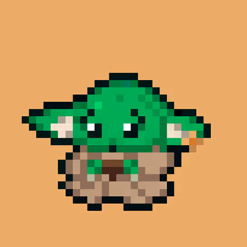 Pixel Grogu 4