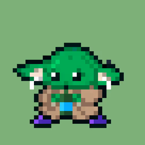 Pixel Grogu 4