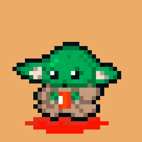 Pixel Grogu 4