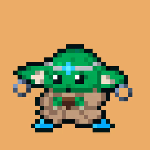 Pixel Grogu 4