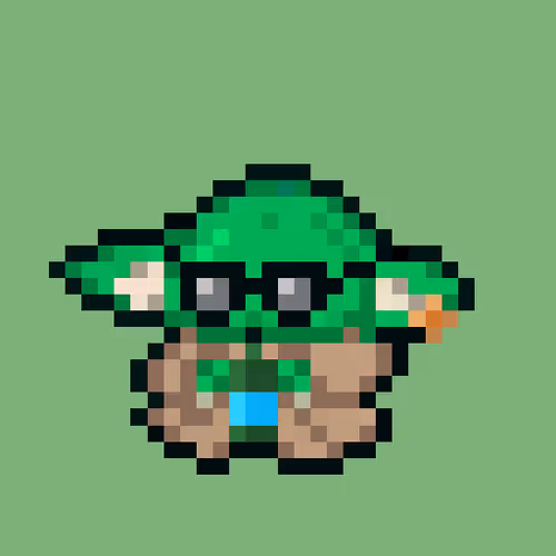 Pixel Grogu 4