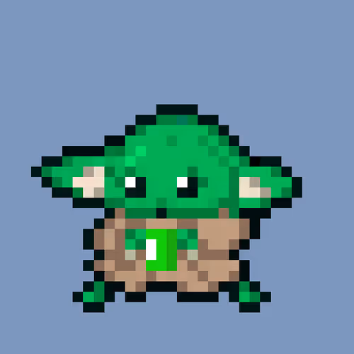 Pixel Grogu 4