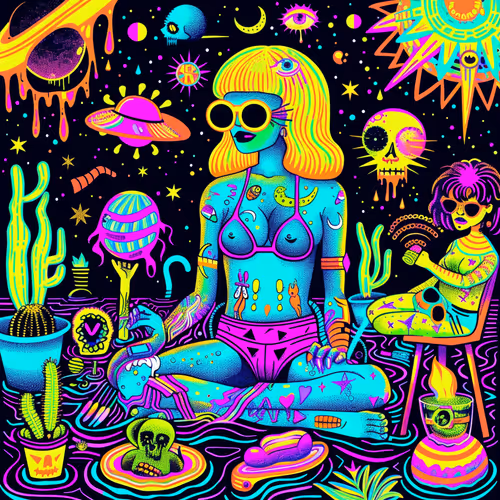 Empress Trash's Rodeos now with Exquisite Corpse