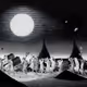 COSMIC LANDSCAPE WITH CATS (COLLAB)