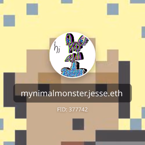 JesseENS - mynimalmonster.jesse.eth