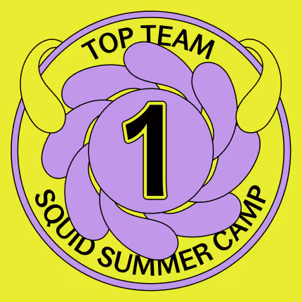 Squid Summer Camp: Top Team - 1st Place 17