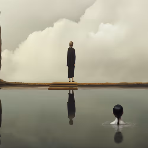 Encounter At The Spring - ed. for White Walls