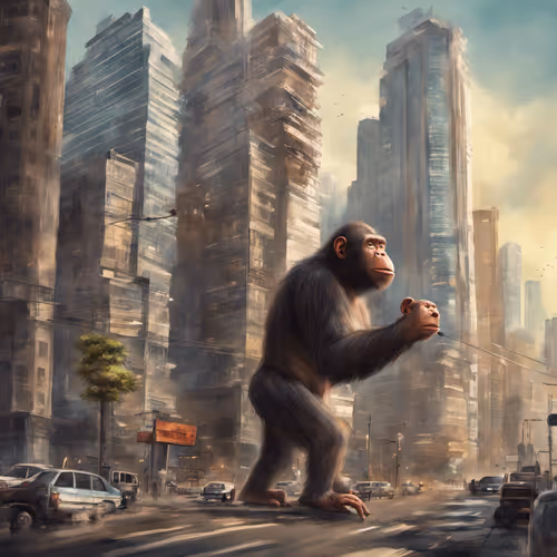 Cyber Ape In Odyssey