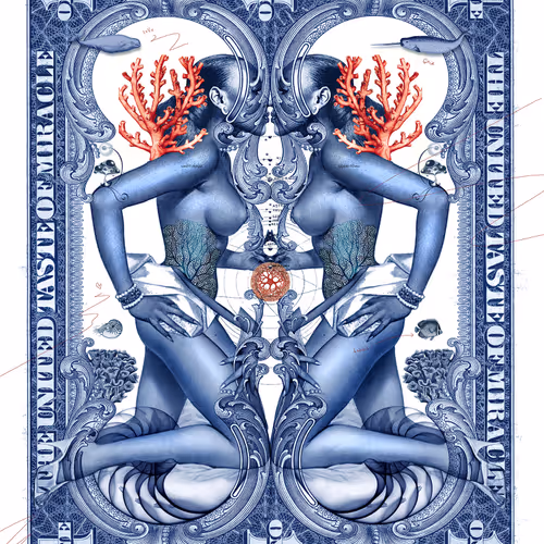 Handiedan Blood Moon Light In Blue