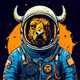 Astronaut Bull