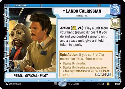 Lando Calrissian - Buying Time - Jump to Lightspeed