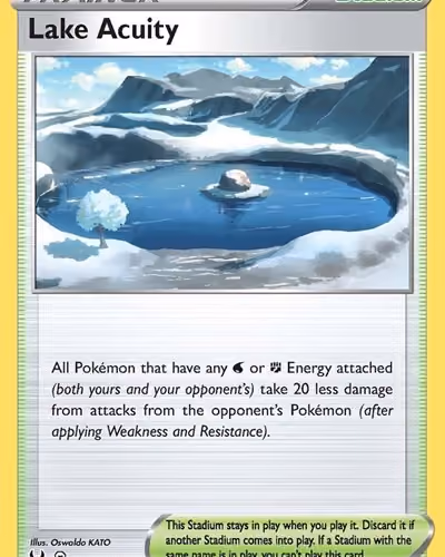 Lake Acuity Reverse Holo - Lost Origin