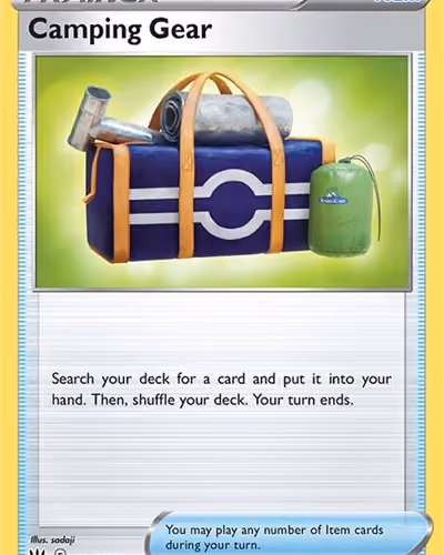 Camping Gear Reverse Holo - Battle Styles