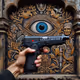a gun