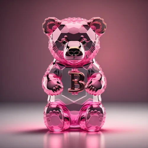 Crystal Bears Figurine