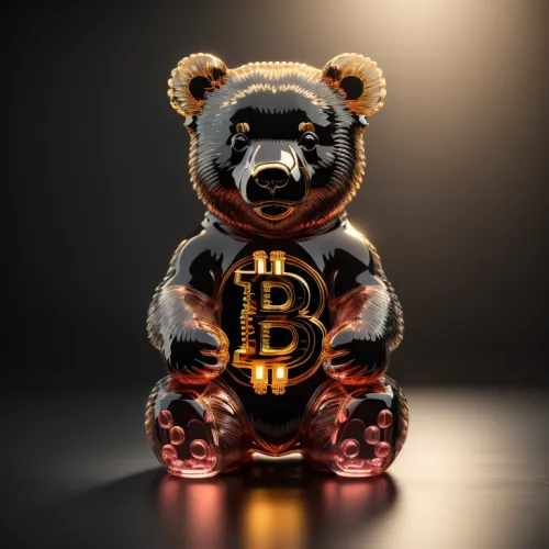 Crystal Bears Figurine #154