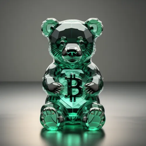 Crystal Bears Figurine #158