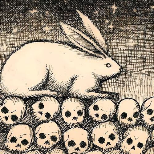 Rabbit With Skulls logo