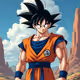 goku with base