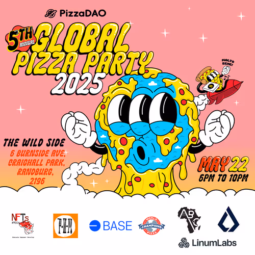 Ticket for Global Pizza Party Johannesburg
