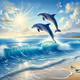 🦈 Ocean Serenade: Dancing Dolphins 🦈