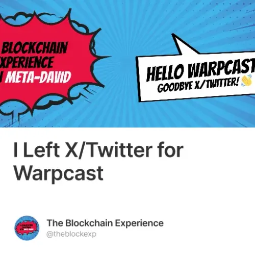 I Left X/Twitter for Warpcast #0