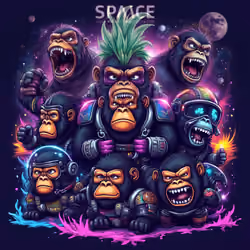 SPACE APE YACHT CLUB #112